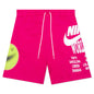 Sportswear World Tour French Terry Shorts - Fireberry