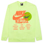 Sportswear World Tour L/S Top - Light Liquid Lime