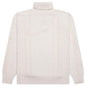 Nike Life Cable Knit Turtleneck Sweater - Light Bone