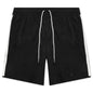 Unlined Woven Track Shorts - Black/Sail