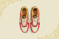 Women's Air Force 1 '07 PRM ‘Little Accra’ - Habanero Red/Light Curry/Coconut Milk