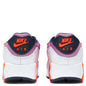 Women's Air Max 90 - White/Bright Crimson