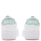 Women's Blazer Low Platform - White/Metallic Silver/Mint Foam