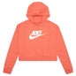 Sportswear Women's Essential Cropped Hoodie - Magic Ember/Heather