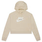 Sportswear Women's Essential Cropped Hoodie - Rattan/White
