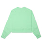 Women's Sportswear Essentials Fleece Crew - Cucumber Calm/White