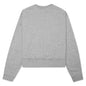 Women's Sportswear Essentials Fleece Crew - Dark Grey Heather/White