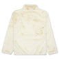 Women's Sportswear Faux Fur Jacket - Fossil/Black