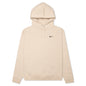 Women's Sportswear Fleece Hoodie - Oatmeal/Black