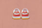 Women's Dunk Low - Orange/Metallic Gold