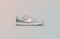Women's Dunk Low - Pink Oxford/Metallic Silver