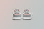 Women's Dunk Low - Pink Oxford/Metallic Silver