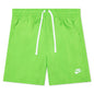 Woven Shorts - Mean Green/White