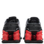 Nike x Martine Rose Women's Shox MR4 - Black/Metallic Silver/Comet Red