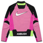 Nike x AMBUSH NRG Ambush Moto Jacket - Magic Flamingo/Black