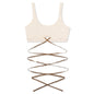 Nike x Jacquemus Women's Bra - Pearl White/Sail/Dark Driftwood