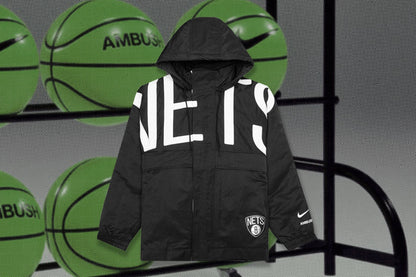 Nike x Ambush Brooklyn Nets Women's Hooded Jacket - Black