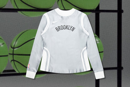 Nike x Ambush Brooklyn Nets Women's L/S Jersey - Light Smoke Grey