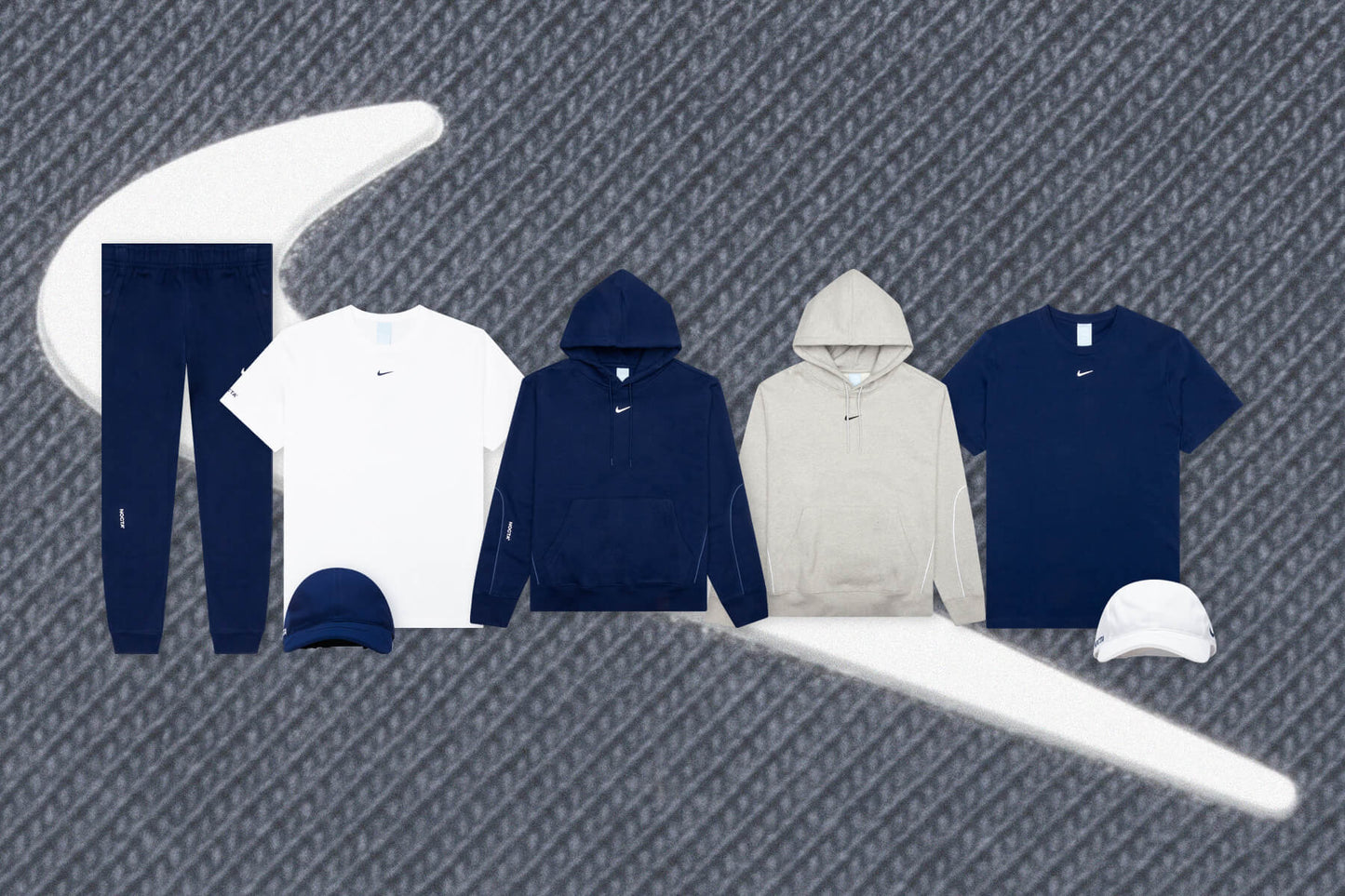 Nike x Nocta NRG AU Hoodie ESS - Blue Void/White