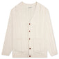 Cable Knit Cardigan Rebirth - Off White