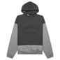 Nylon Fleece Hooded Sweater - Dark Heather Oatmeal/Ink