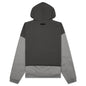 Nylon Fleece Hooded Sweater - Dark Heather Oatmeal/Ink