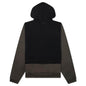 Nylon Fleece Hooded Sweater - Ink/Jet Black