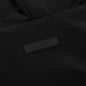 Nylon Fleece Hooded Sweater - Jet Black