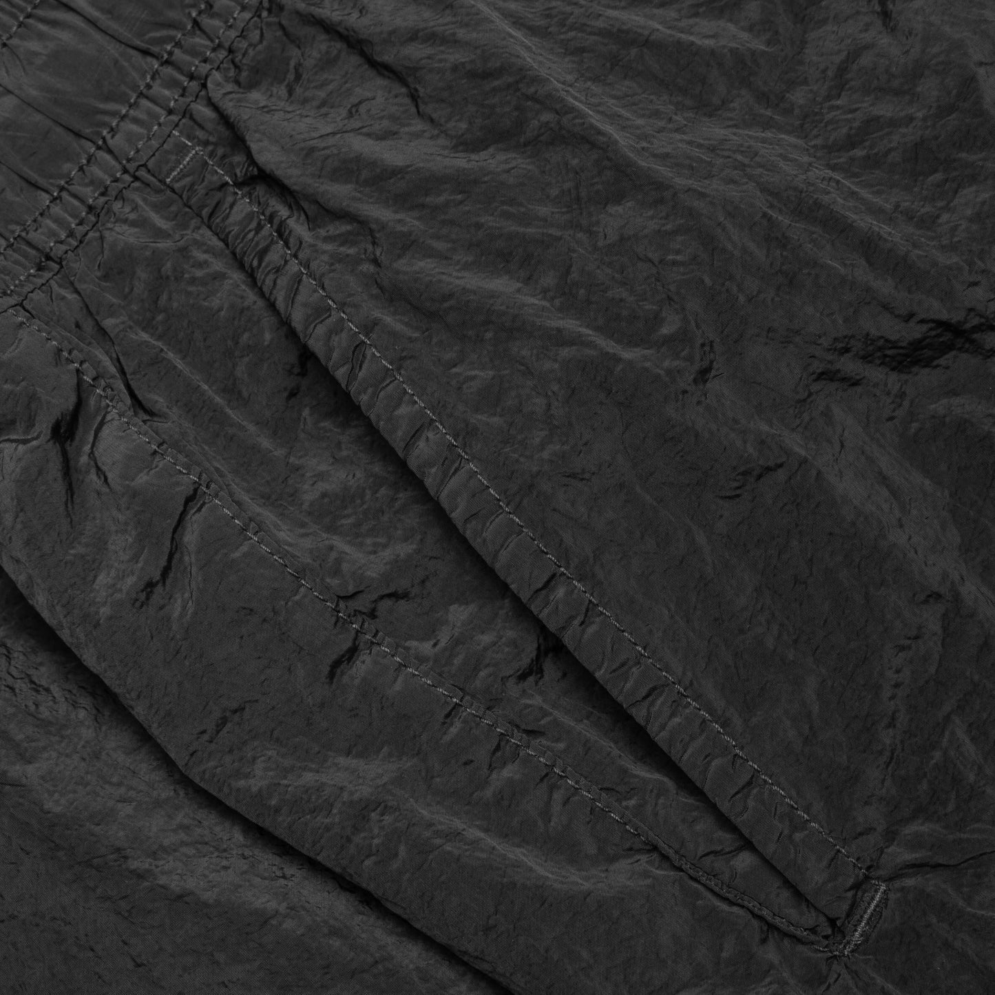 Nylon Metal Regular Fit Shorts - Charcoal