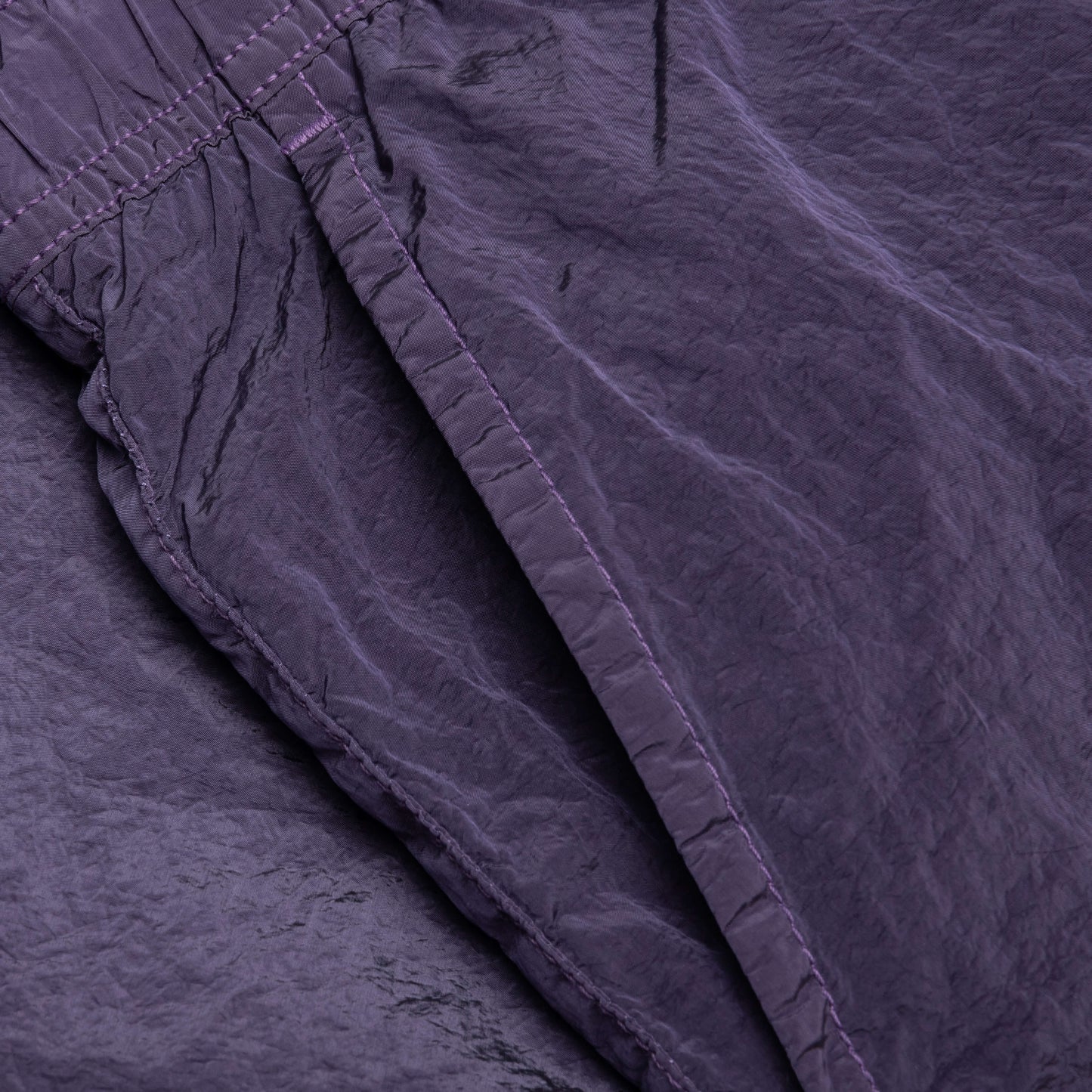 Nylon Metal Regular Fit Shorts - Lavender