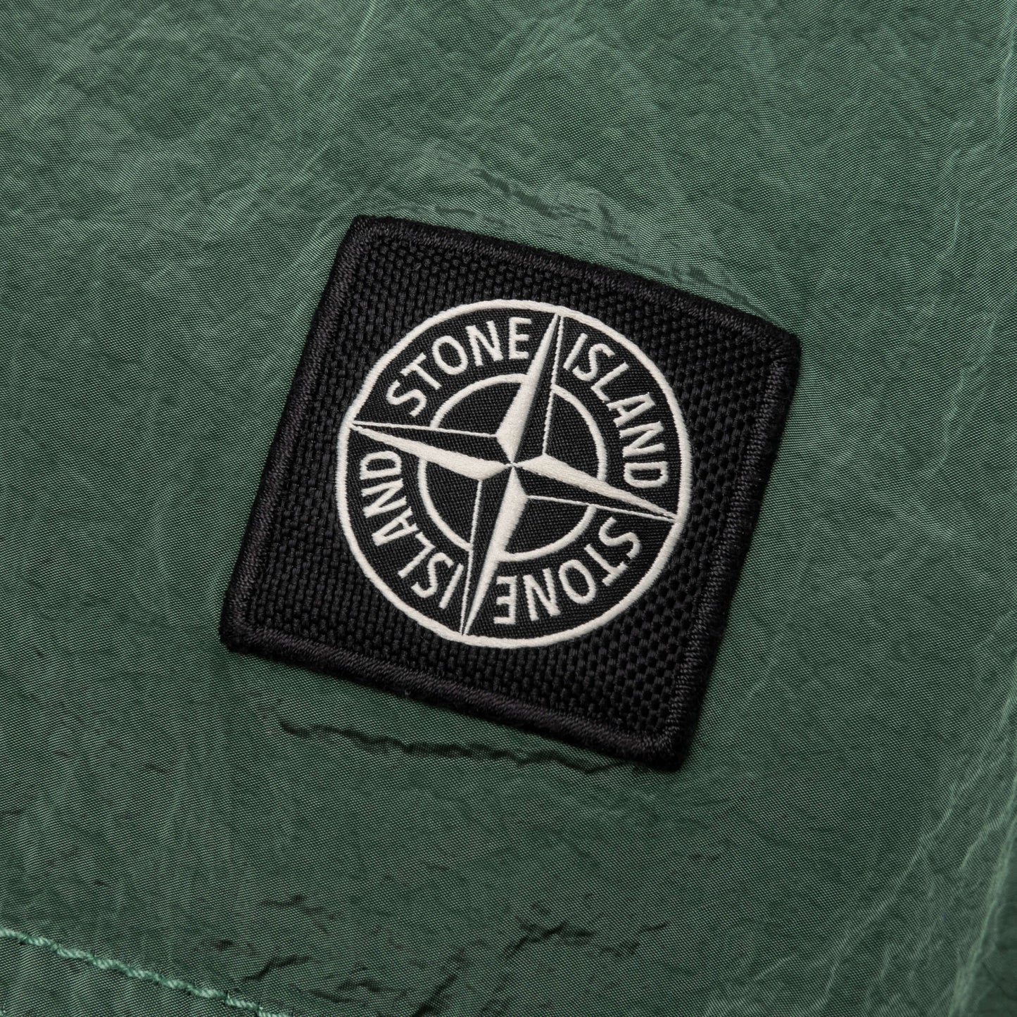 Nylon Metal Regular Fit Shorts - Light Green