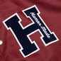 Nylon Stadium Jacket - Burgundy