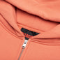 OE Zip Up Hoodie - Rust