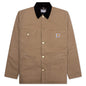 OG Chore Coat Aged Canvas - Peanut/Black