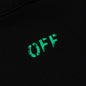 Alien Mush Boxy Hoodie - Black/Green