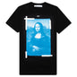 Blue Mona Lisa S/S Slim Tee - Black/White