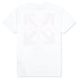 Blurred Caravag S/S Slim Tee - White/White