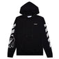 Bricks Slim Hoodie - Black/White
