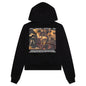 Caravaggio Crowning Over Hoodie - Black/White