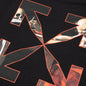 Caravaggio S/S Slim Tee - Black/Red