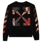 Caravaggio Slim Crewneck - Black/Red