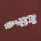 Carlos Arrow Slim S/S Tee - Barolo/Light Grey