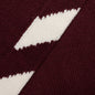 Diag Arrow Knit Crewneck - Barolo White