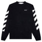 Diag Helvetica Skate L/S Tee - Black/White