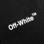 Diag Helvetica Slim Sweatpant - Black/White