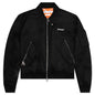 Diag Tab Bomber - Black/White