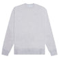 Diag Tab Slim Crewneck - Melange Grey
