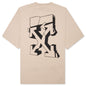 Graf Outline Over Skate S/S Tee - Dark Sand