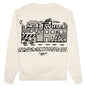 Graffiti Zine Chunky Crewneck - Off White