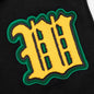 Graphics Leather Varsity - Black/Yellow